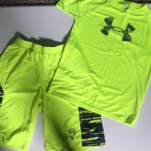 Under Armour boys matching set.